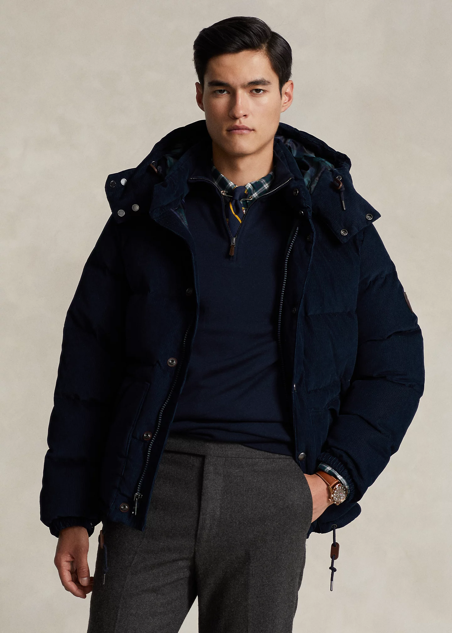 The Wainwright Corduroy Down Jacket