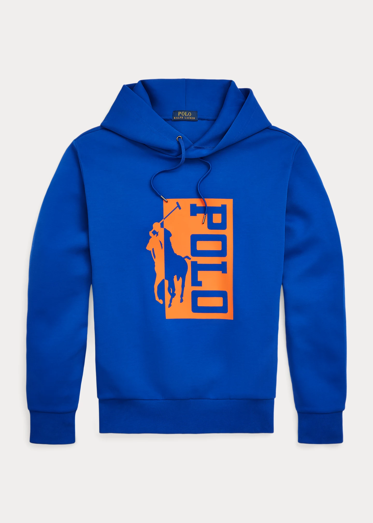 Big Pony Logo Double-Knit Hoodie