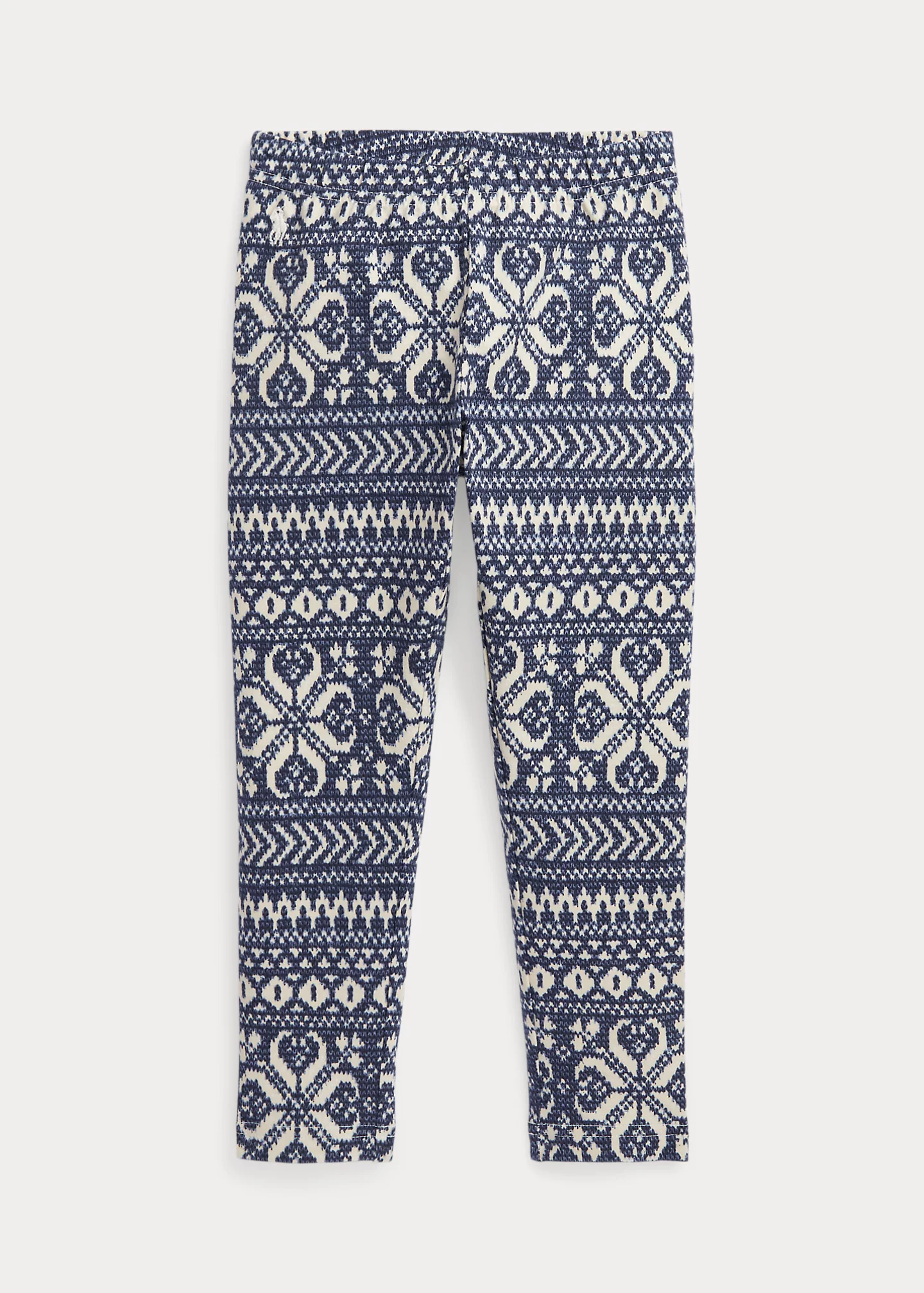 Fair Isle Stretch Jersey Legging