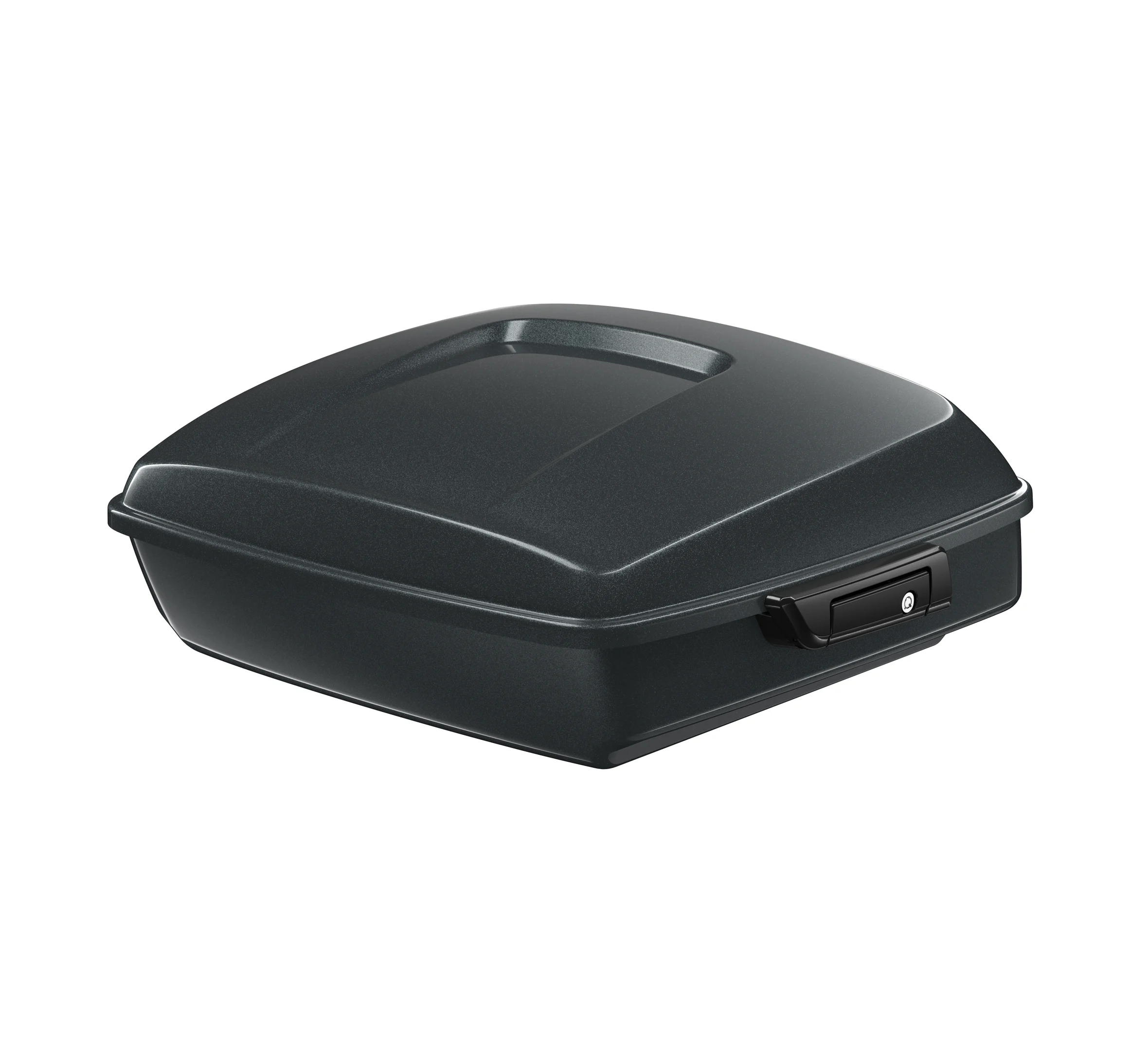 Chopped Tour-Pak Luggage - Iron Horse Metallic