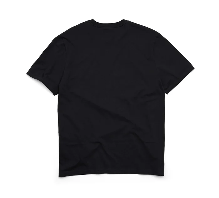 Men's Here Comes Biker Claus Tee