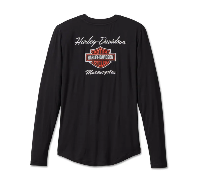 Women's Iconic Laced Front Henley