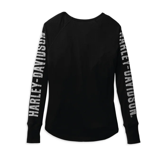 Women's Authentic Bar & Shield Rib-Knit Top