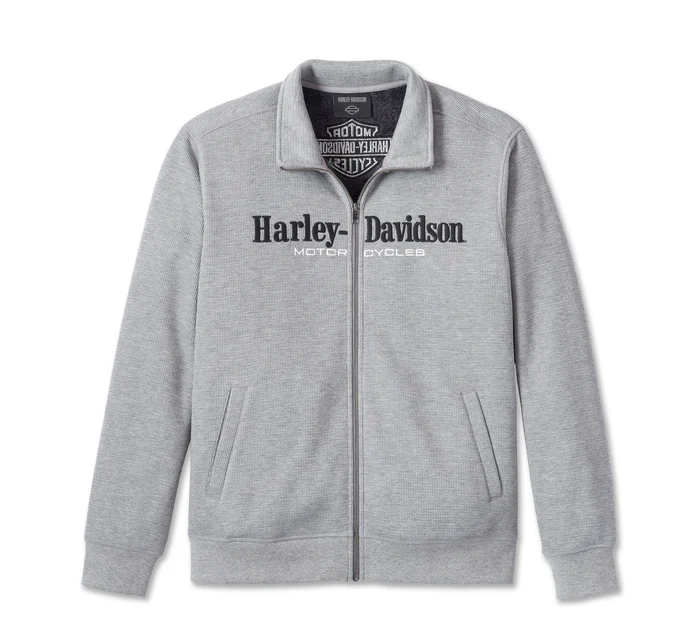 Men's Darting Zip-Up Sweatshirt