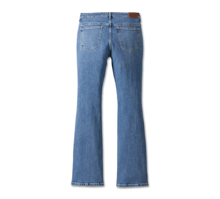 Women's Harley-Davidson High Rise Boot Cut Jeans