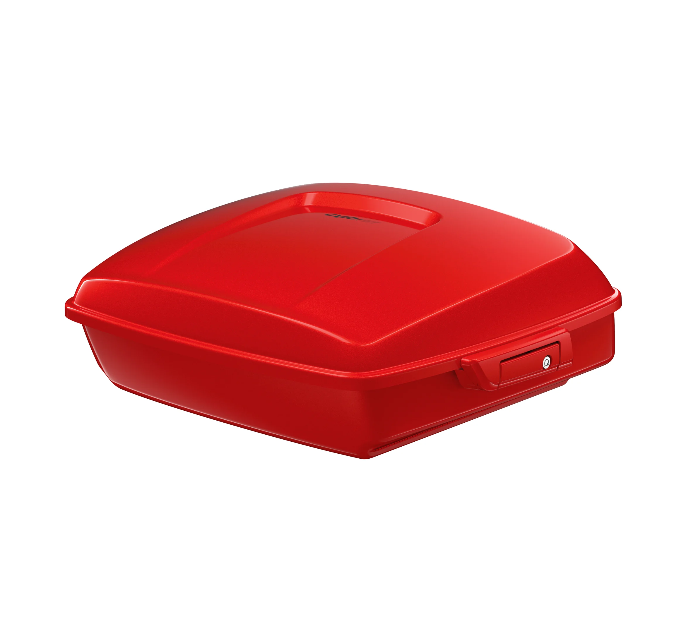 Chopped Tour-Pak Luggage - Rally Red