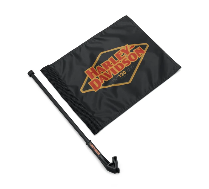 120th Anniversary Flag Kit – Tour-Pak/Saddlebag Mount