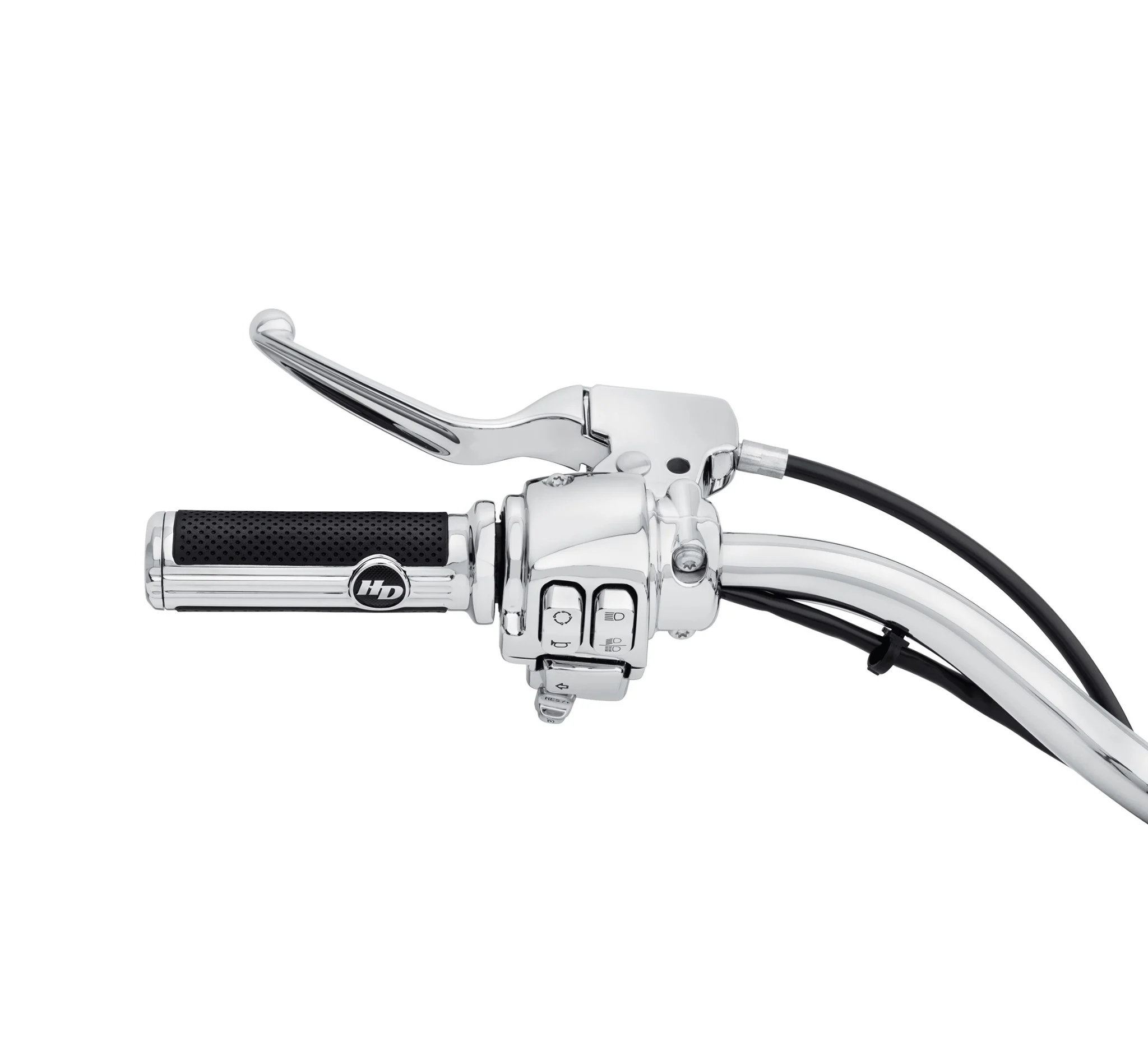 Clutch Bracket and Master Cylinder Reservior Kit - Chrome