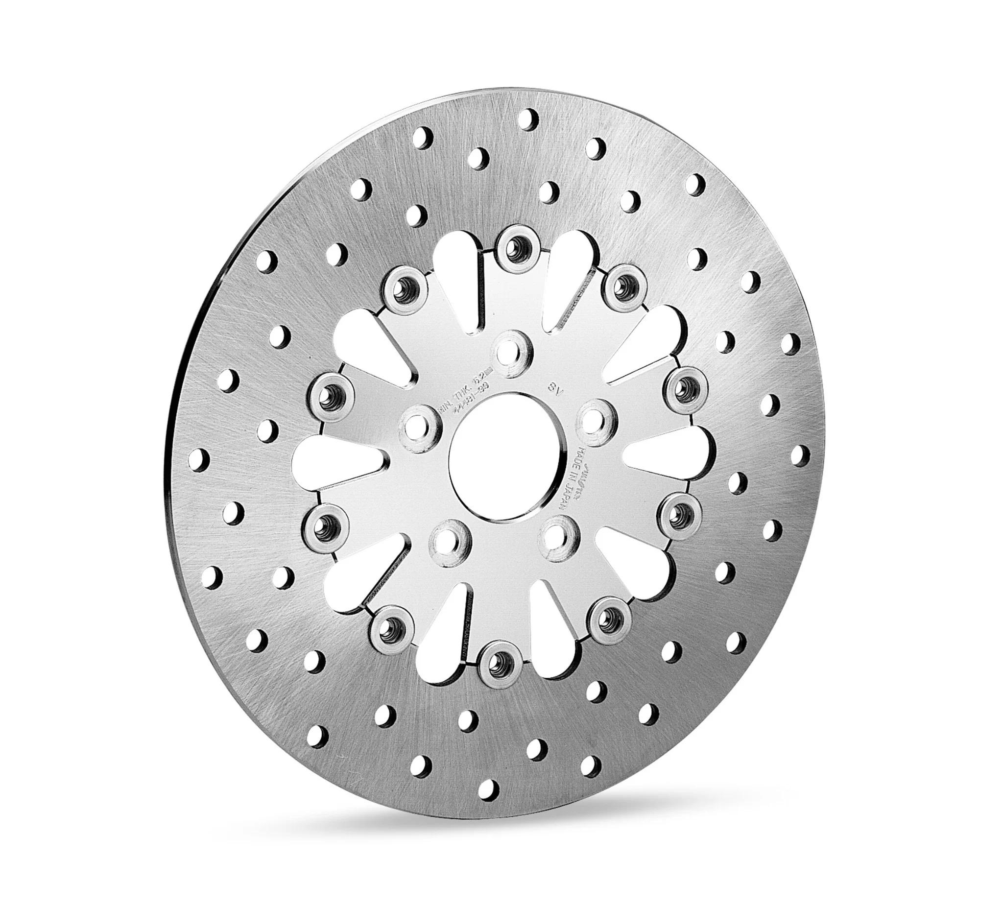 Teardrop Front Brake Rotor
