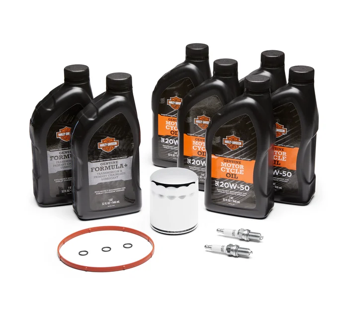 Twin Cam 20W50/Formula+ Tune Up Kit – Chrome Filter
