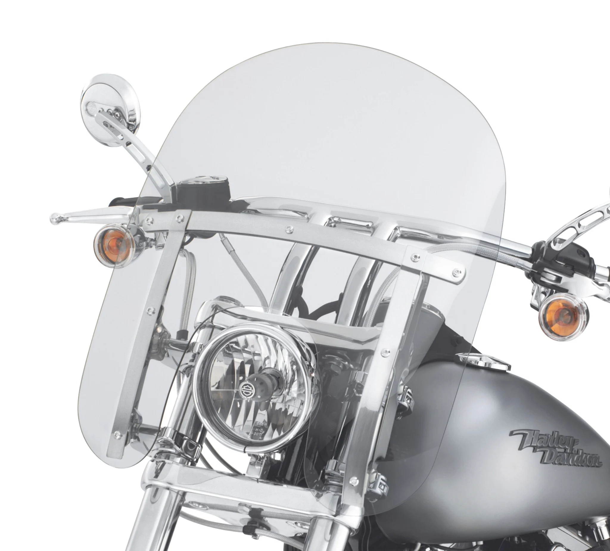 Quick-Release Compact Windshield
