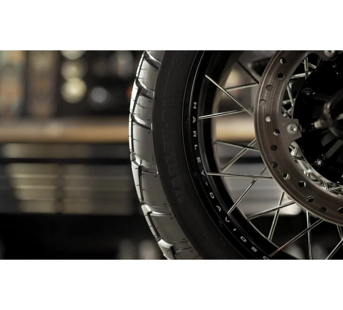 Laced 17 in. Rear Wheel
