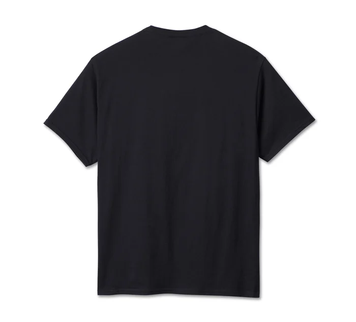 Men's Short Sleeve Checkerboard Tee