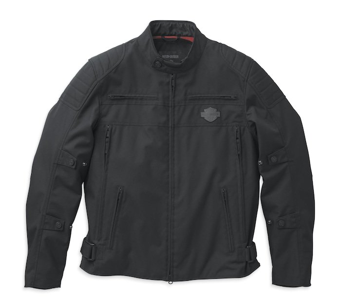 Men's Bagger Mens Textile Riding Jacket with Backpack