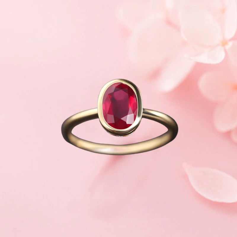 Princess Merida Ruby Ring