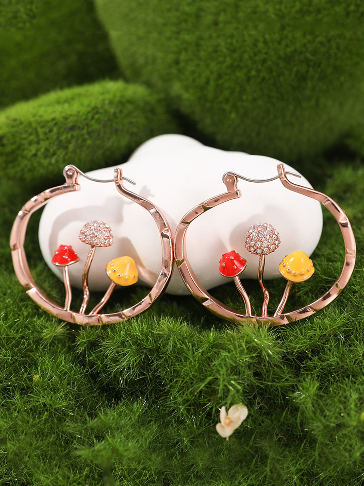 Cute Mushrooms Earrings