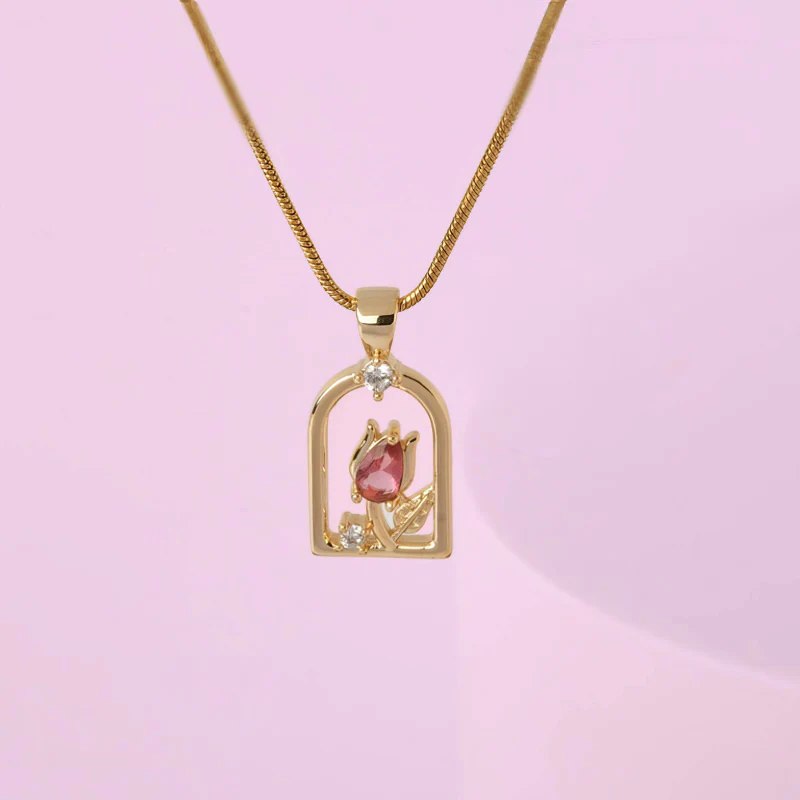 Rapunzel Tulip Necklace