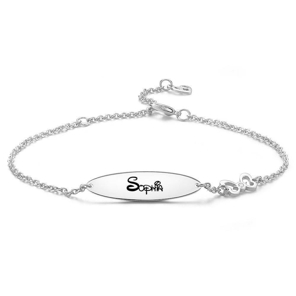 Engraved Bracelet Custom  Name Bracelet Personalized Bracelet