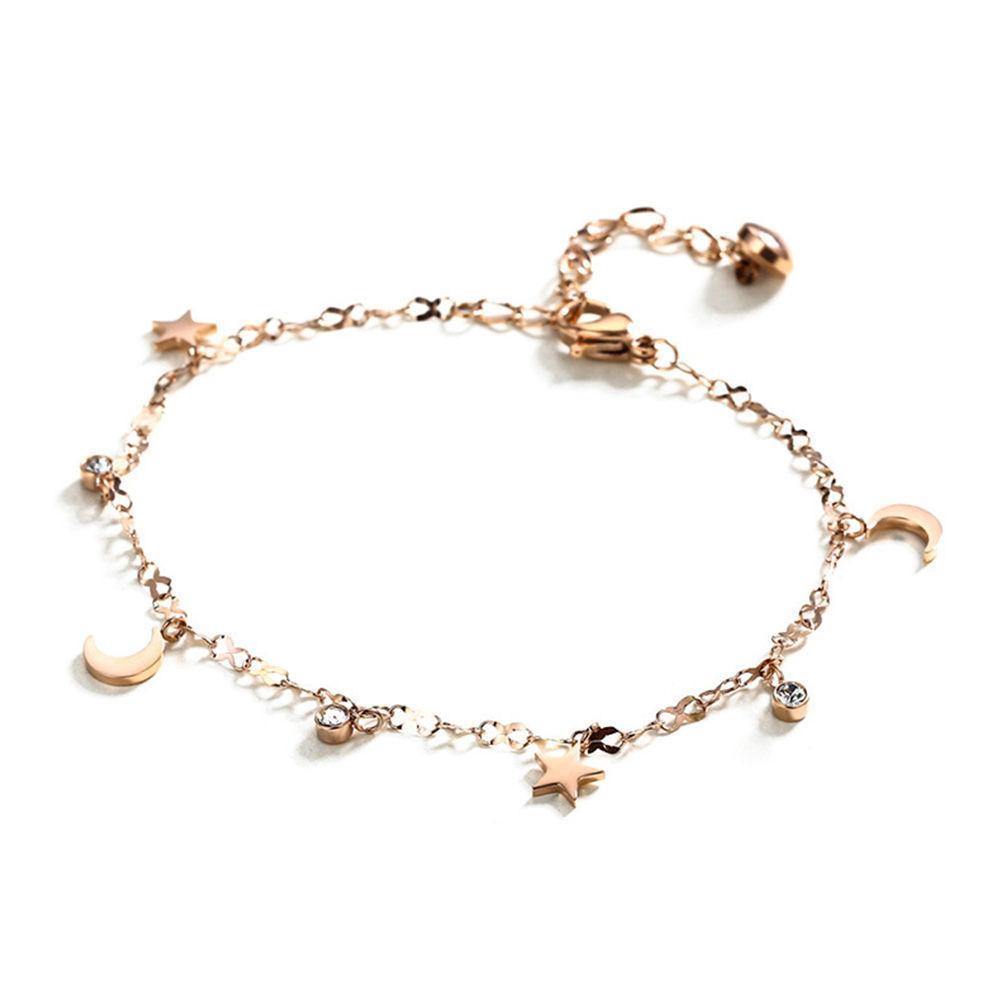 Star And Moon Anklet