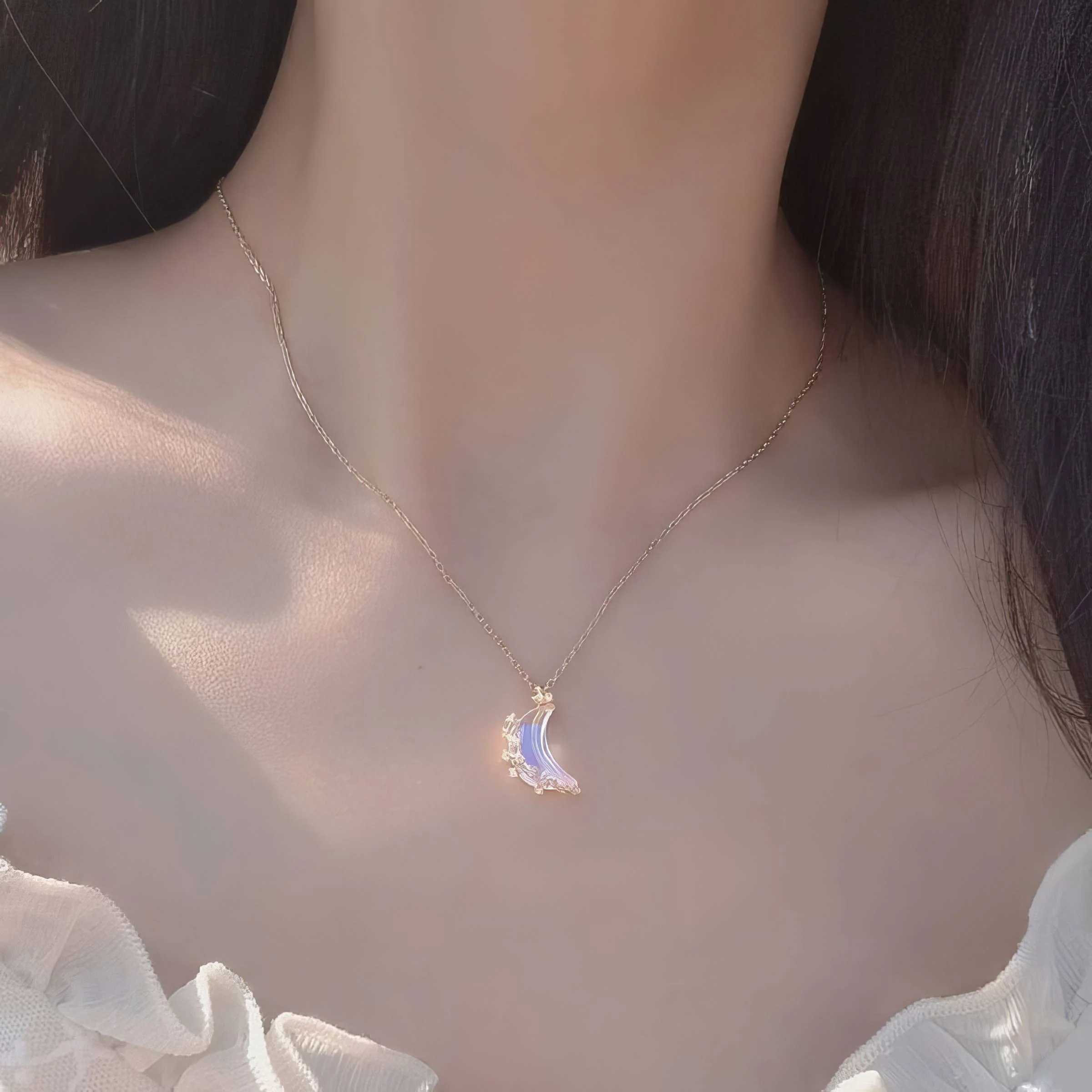 Princess Moon Necklace