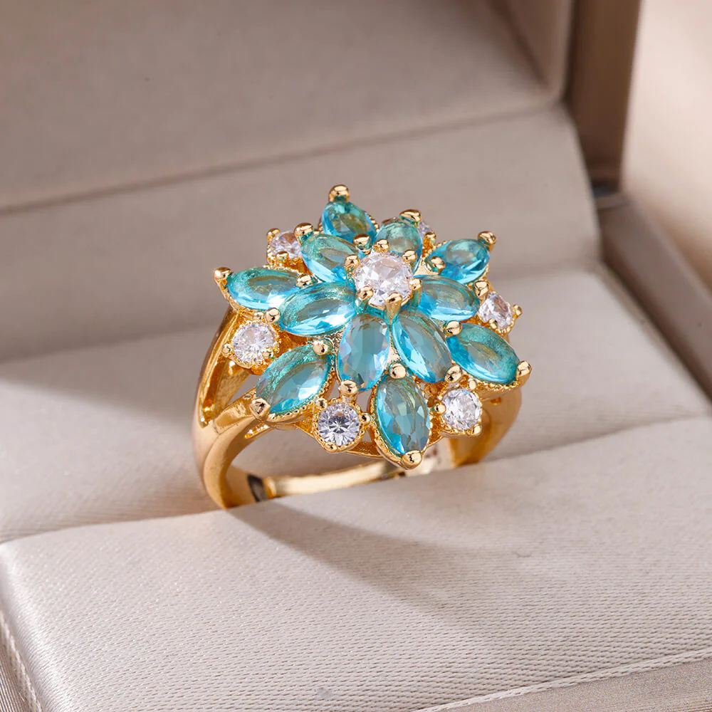 Cinderella Flower Ring