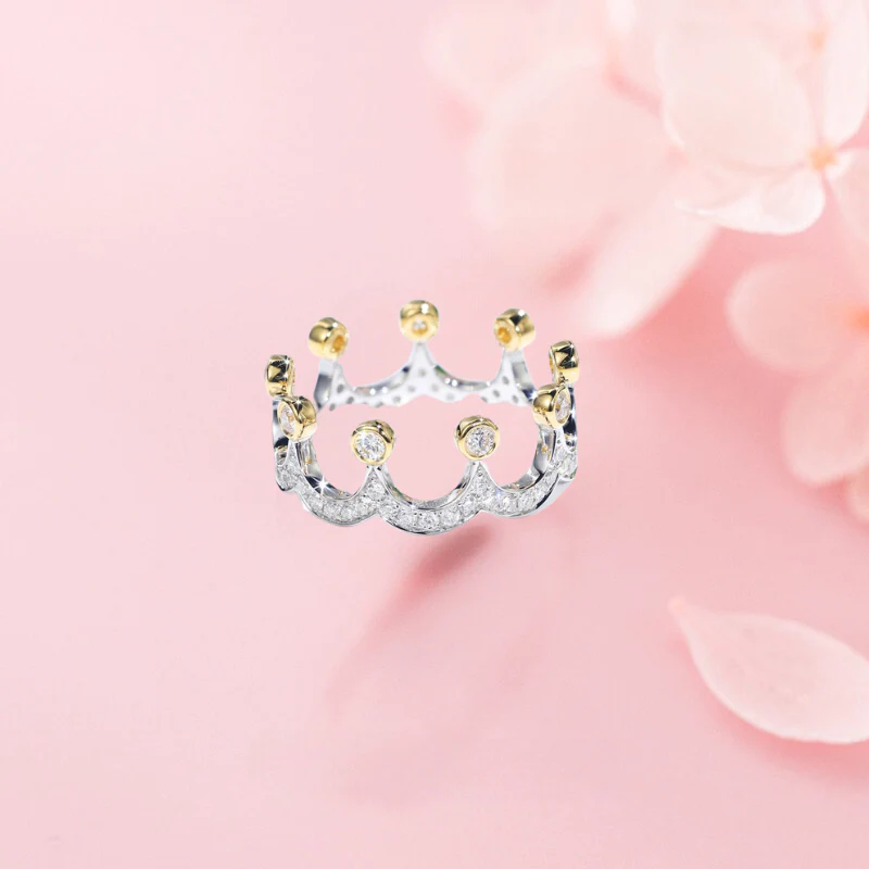 Princess Belle Crown Ring