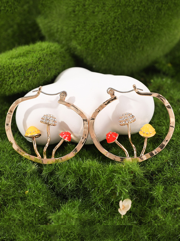 Cute Mushrooms Earrings