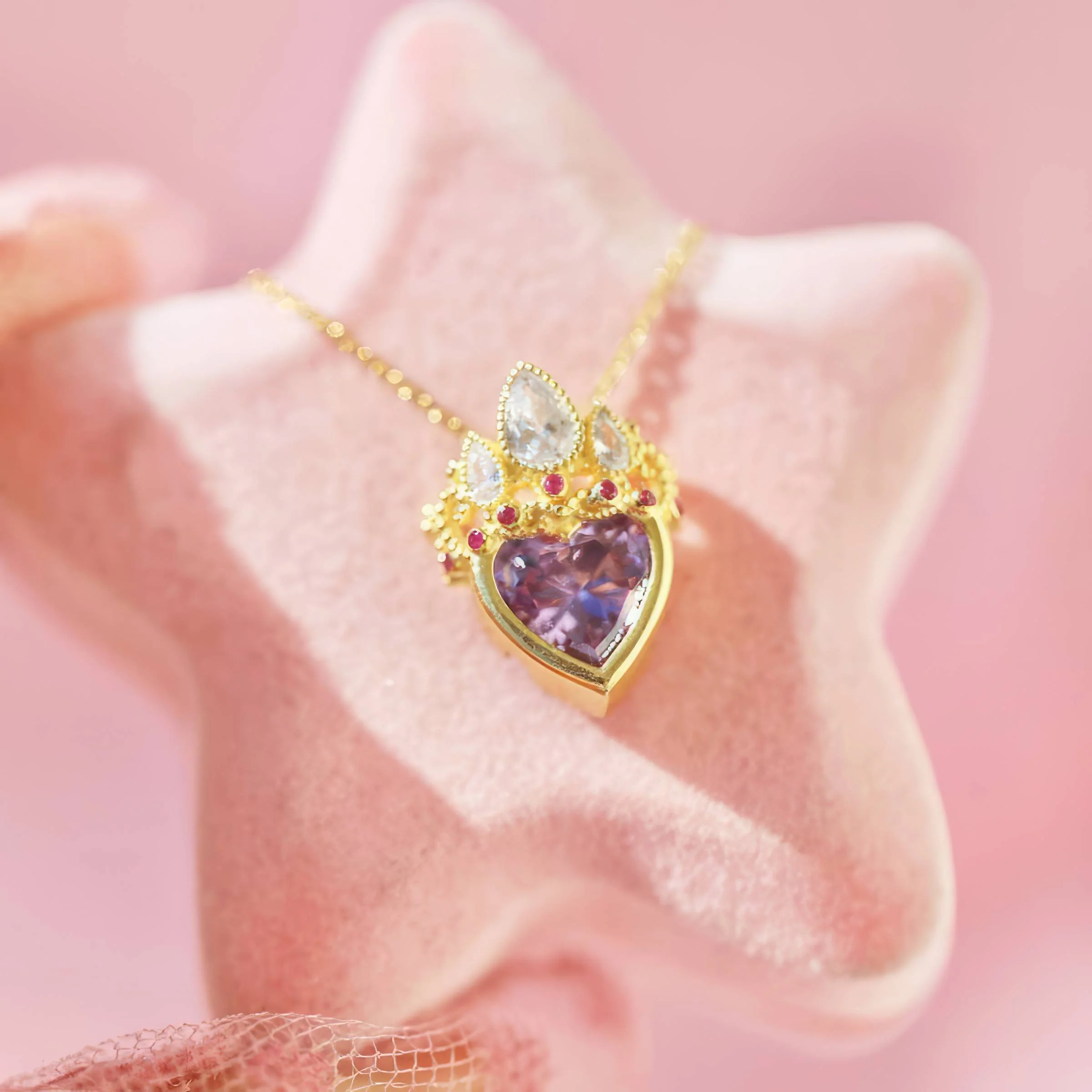 Rapunzel Tiara Necklace