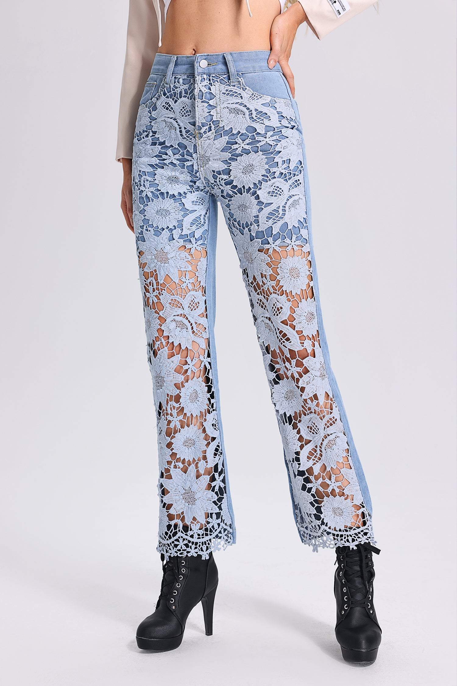 Revia Lace Jeans