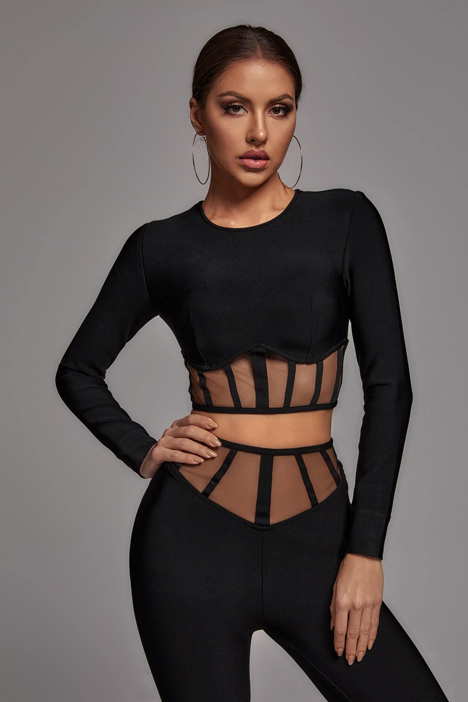 Pam Mesh Set - Black