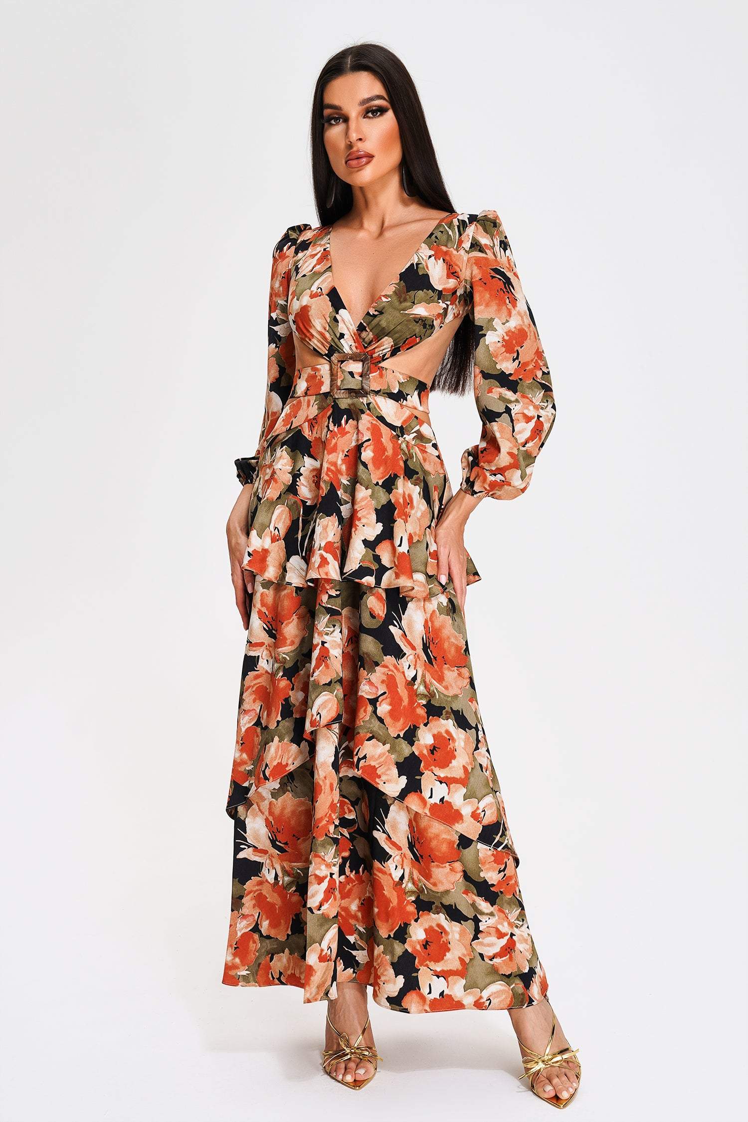 Lorena Floral Maxi Dress