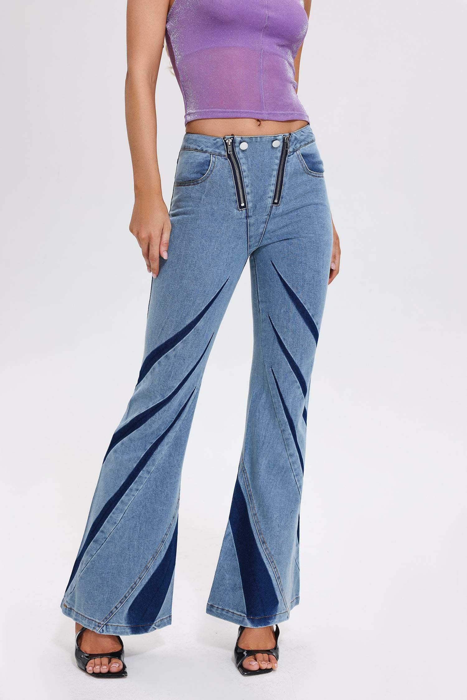Gemma Patchwork Jeans