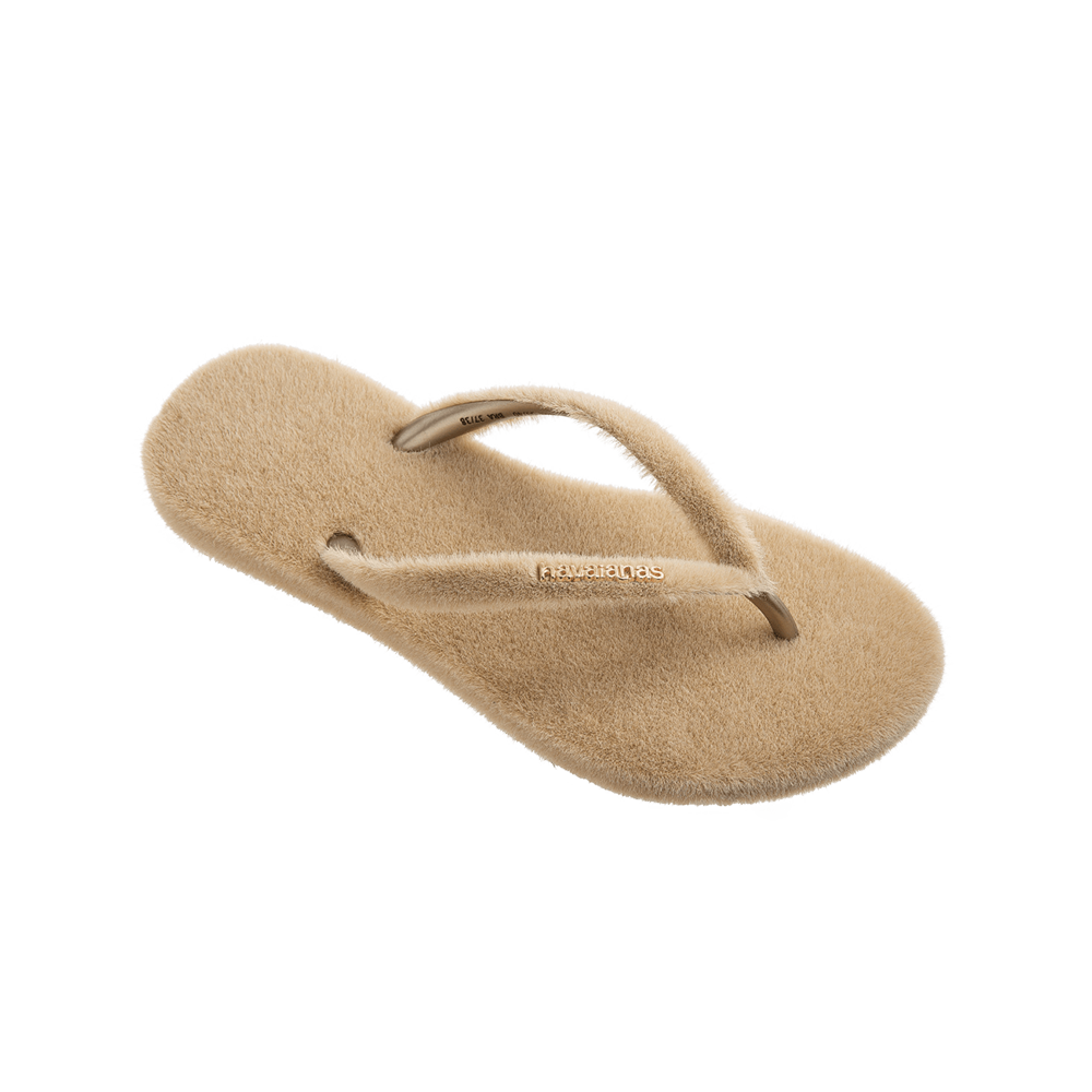 Slim Plush Flip Flop