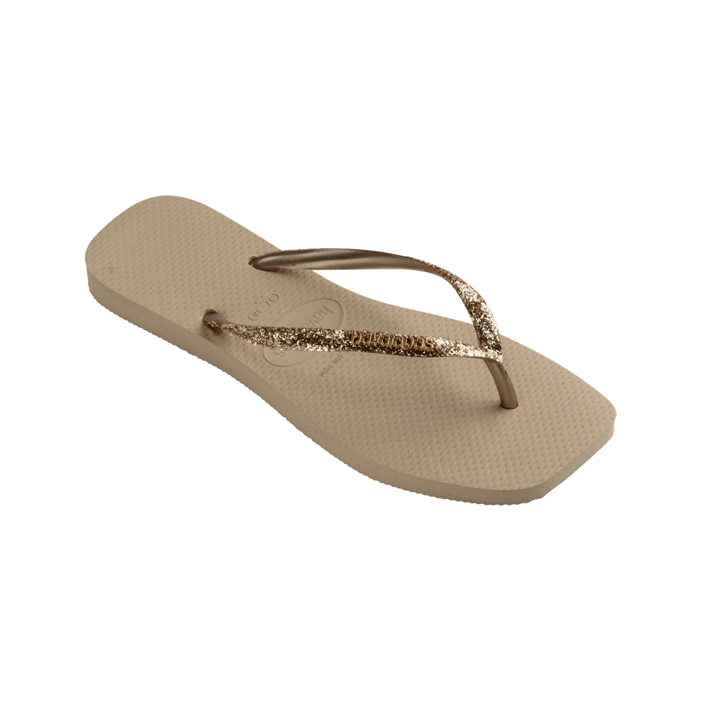 Slim Square Glitter II Flip Flop