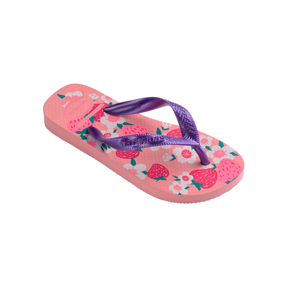 Kids Flores Flip Flops