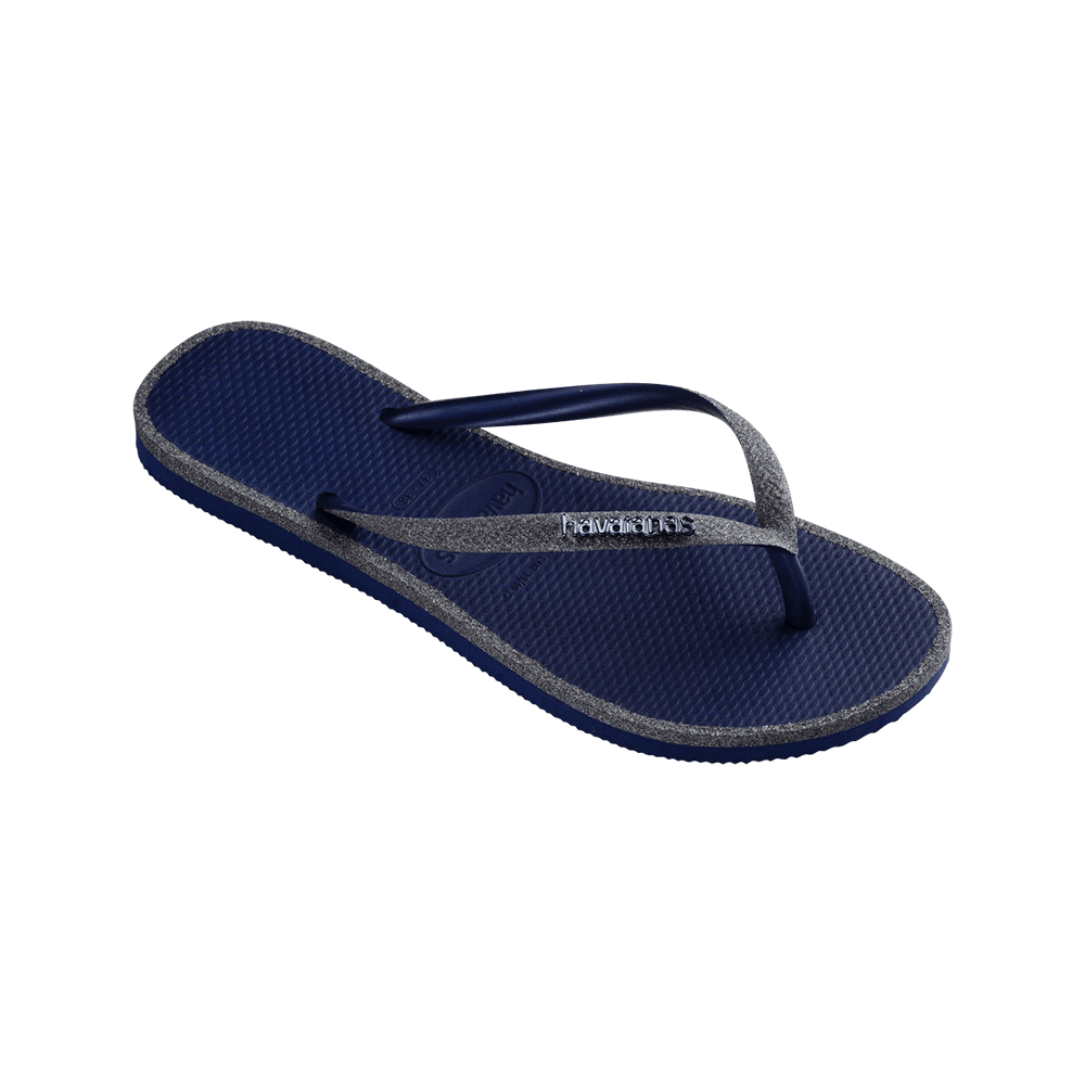 Slim Glitter Contour Flip Flop