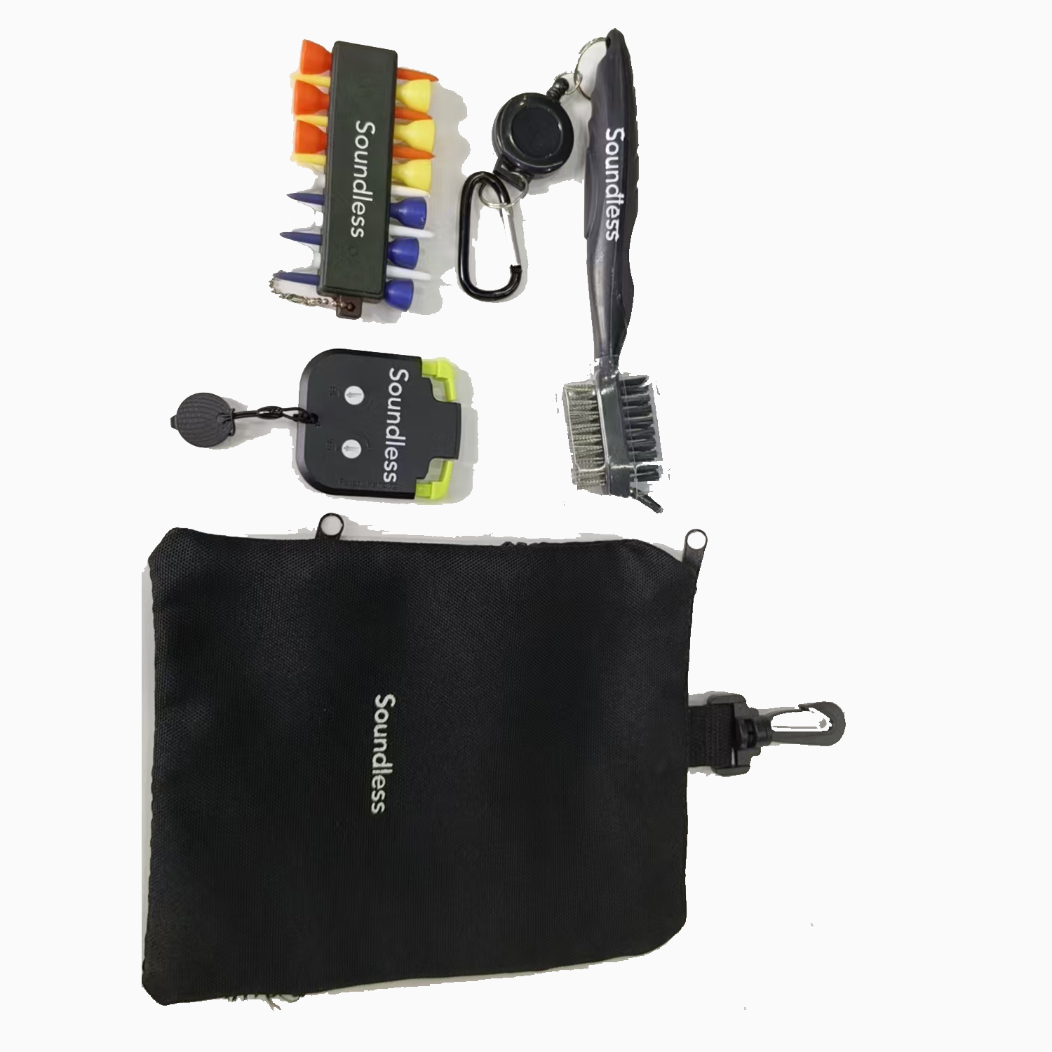 Soundless Golf divot repair tools,Golf Accessory Tool Set