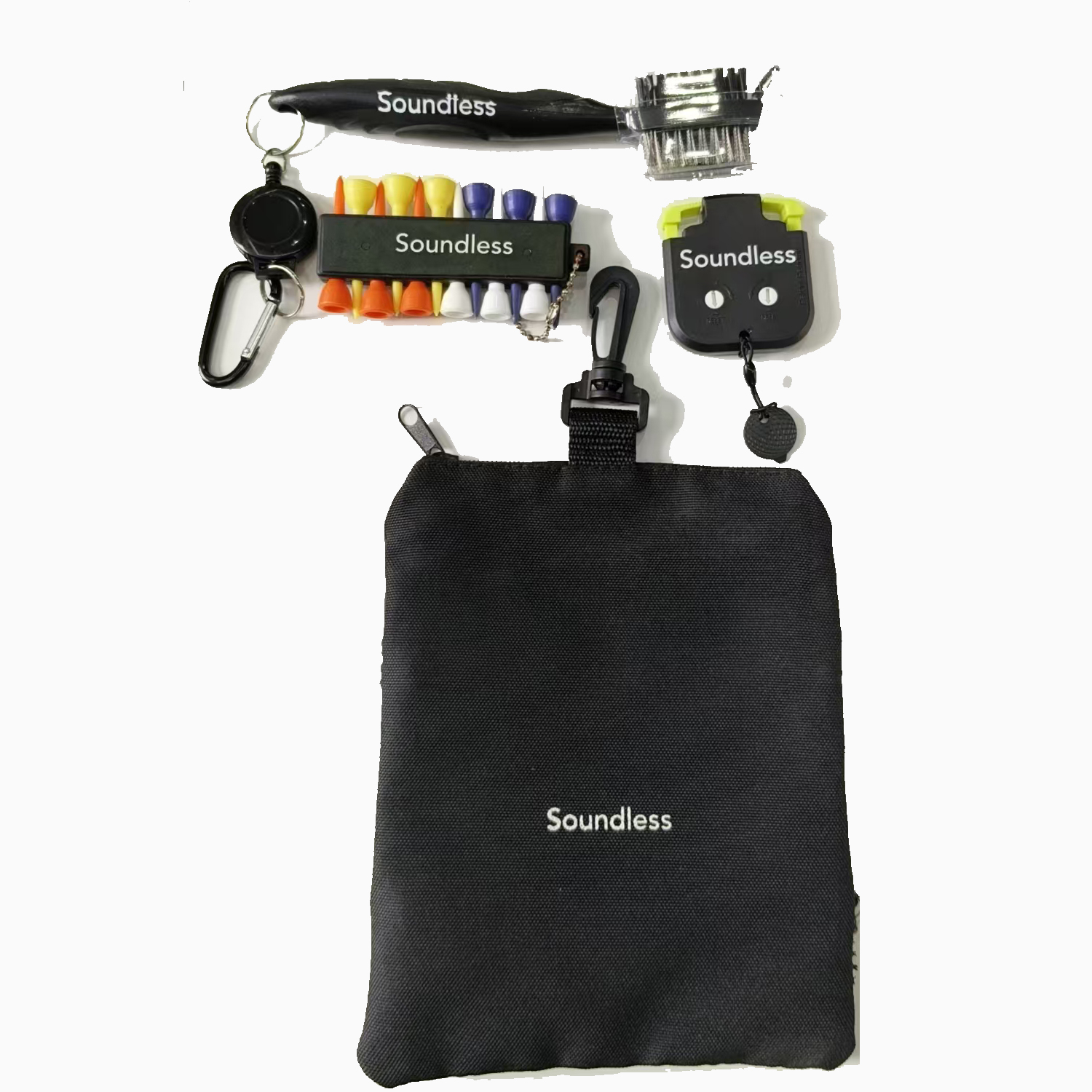 Soundless Golf divot repair tools,Golf Accessory Tool Set