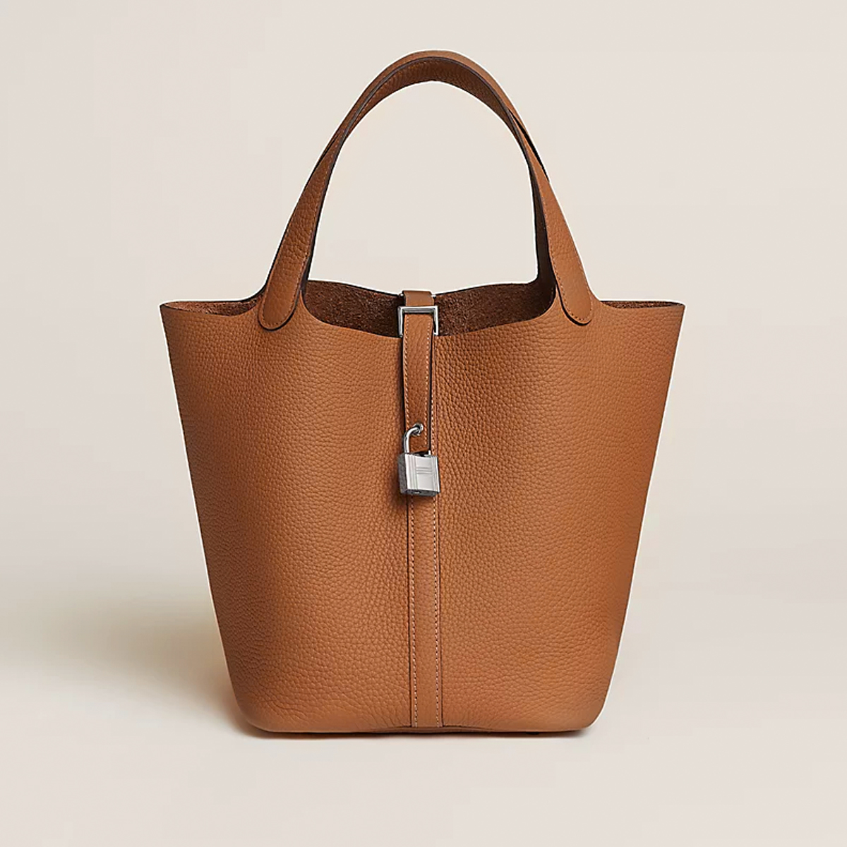 picotin18 classic orange with midnight blue TC leather on the wrist