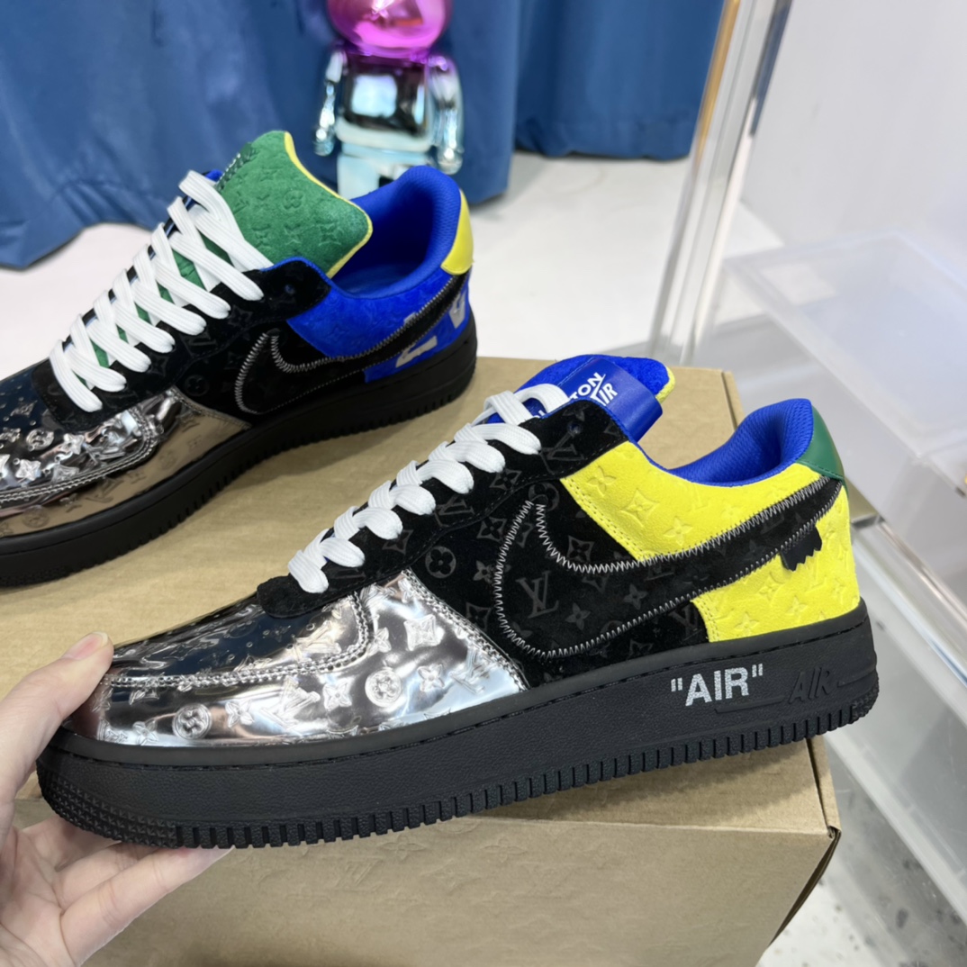 Louis Vuitton x NIKE Air force1 22ss Heavy Joint
