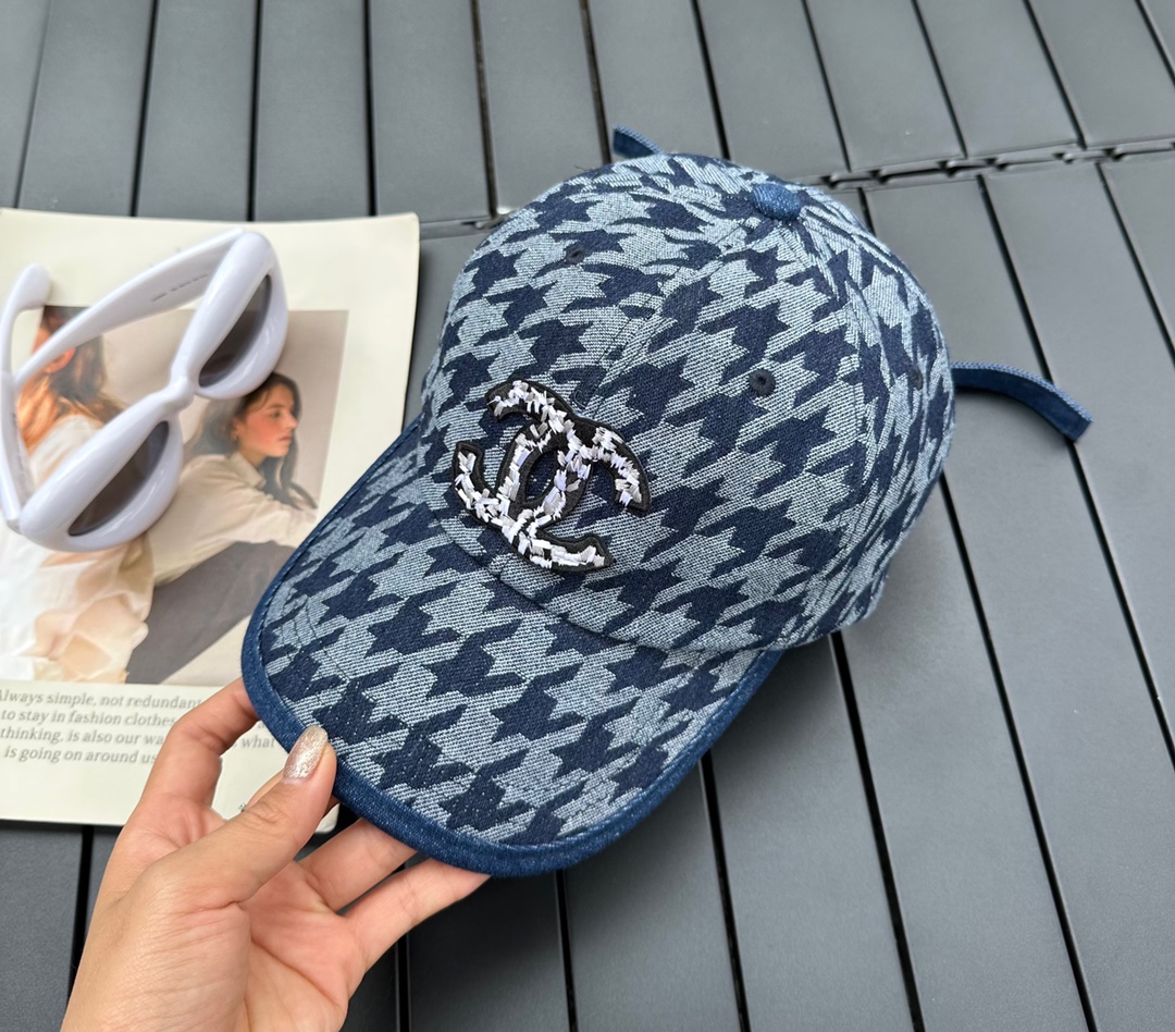 Chanel early spring new original single baseball cap