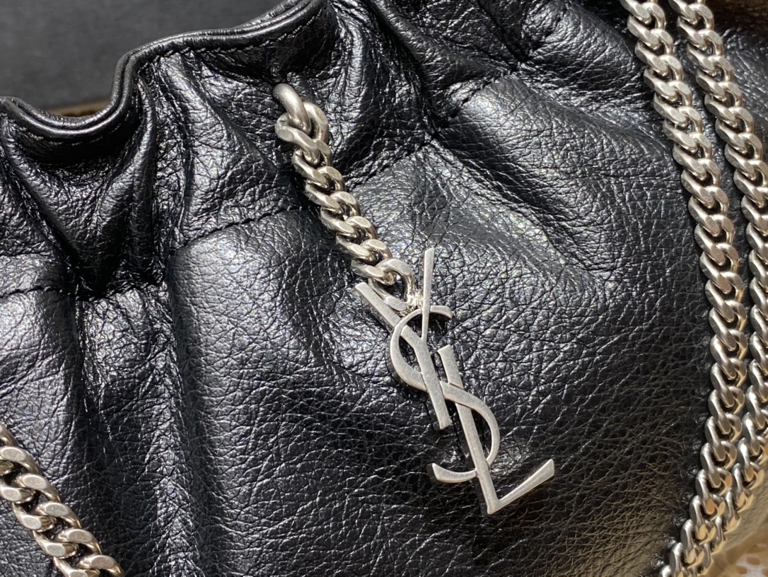 SAINT LAURENT ▪️ 𝗠𝗶𝗻𝗶 𝗹𝗲𝗮𝘁𝗵𝗲𝗿 𝘀𝗵𝗼𝘂𝗹𝗱𝗲𝗿 𝗯𝗮𝗴▪️681632original leather