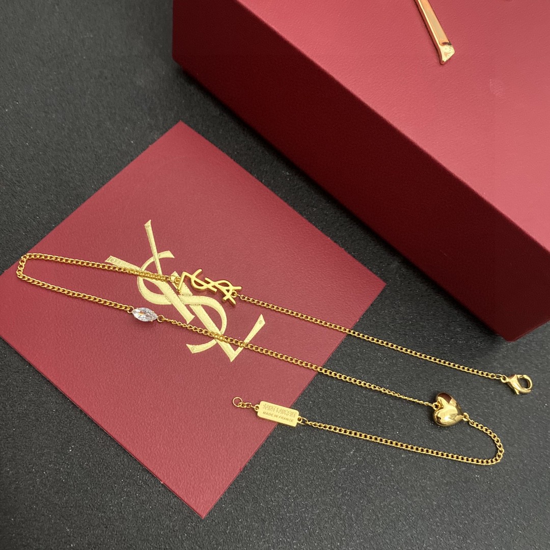 Saint Laurent YSL necklace