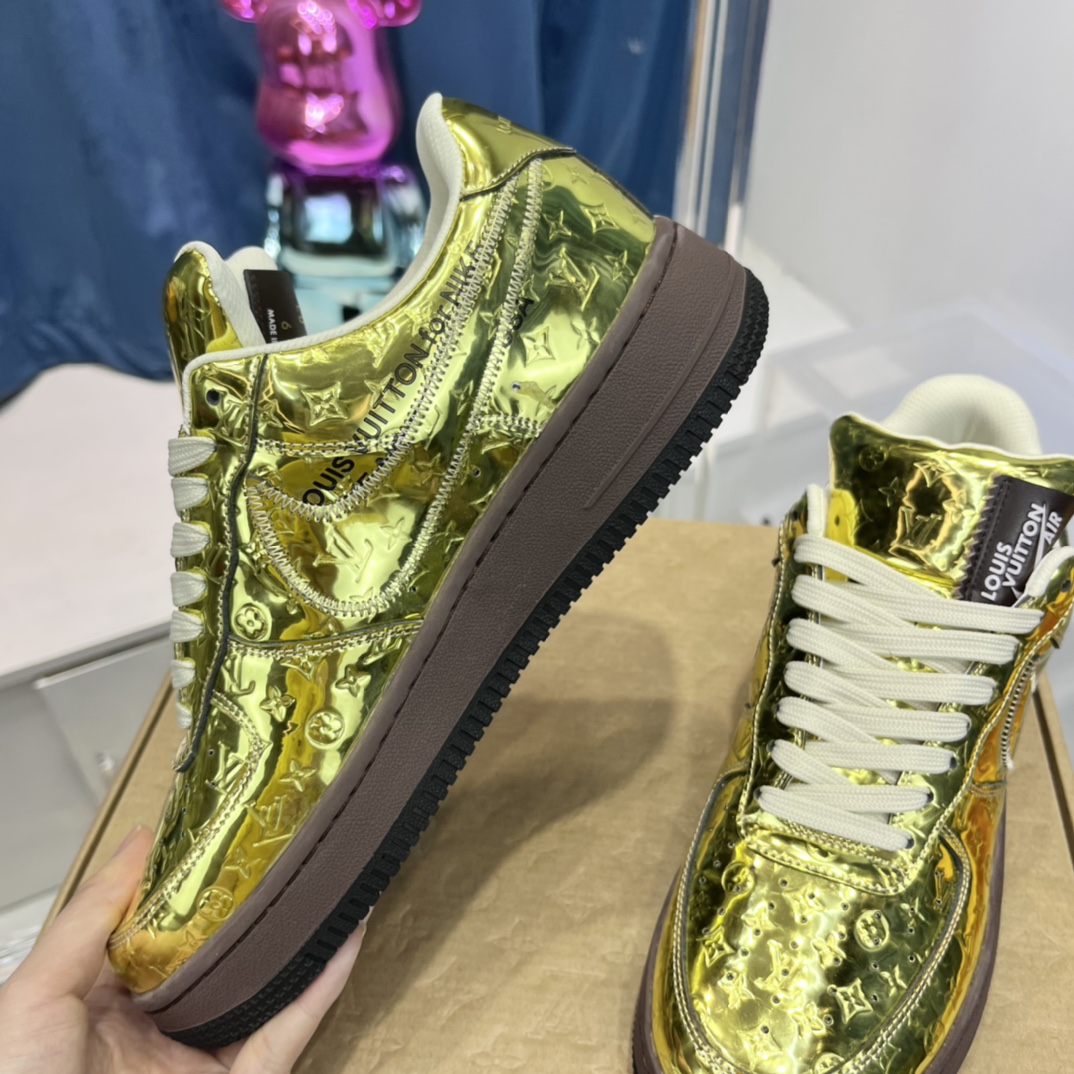 Louis Vuitton x NIKE Air force1 22ss Heavy Joint