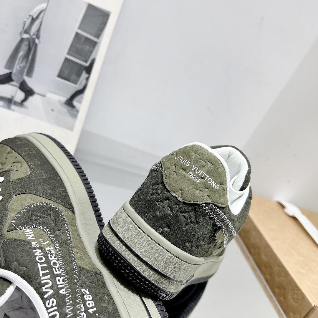 Louis Vuitton x Nike Air Force Air Force One Joint Cooperation Casual Sneakers