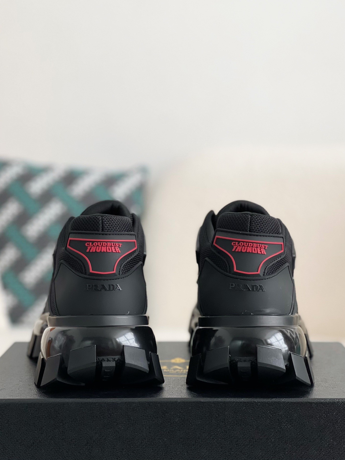 Prada Cloudbus Thunder technology fabric sneakers