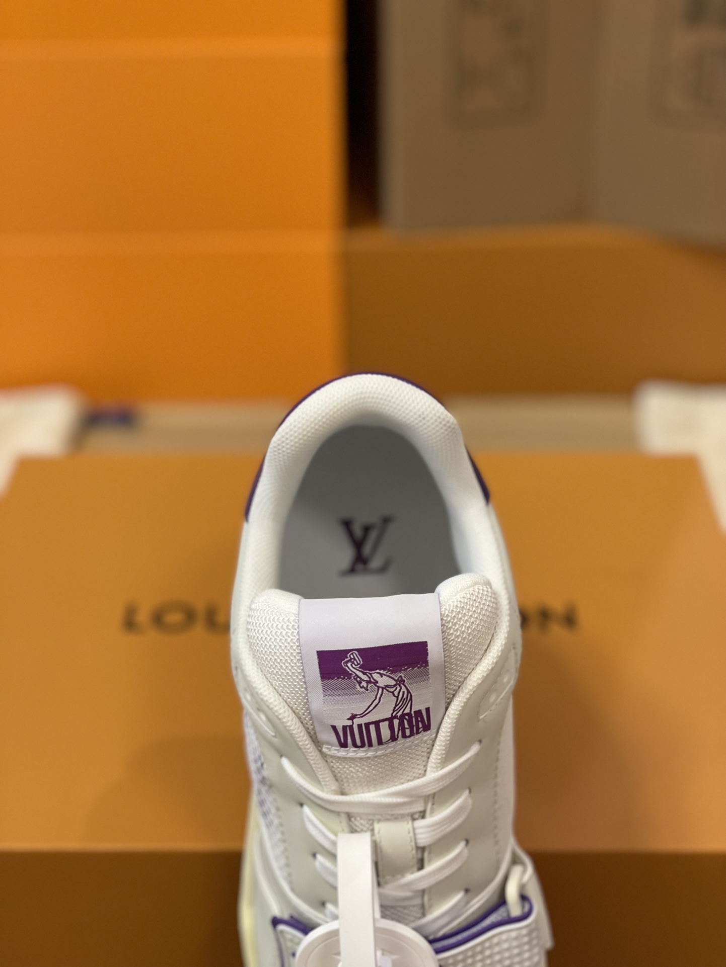 Louis Vuitton Trainer Couples Style 1A98UX