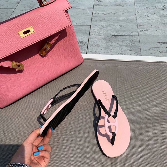 Hermes holiday series 🌈🏝🌤 pig nose flip flops sandals