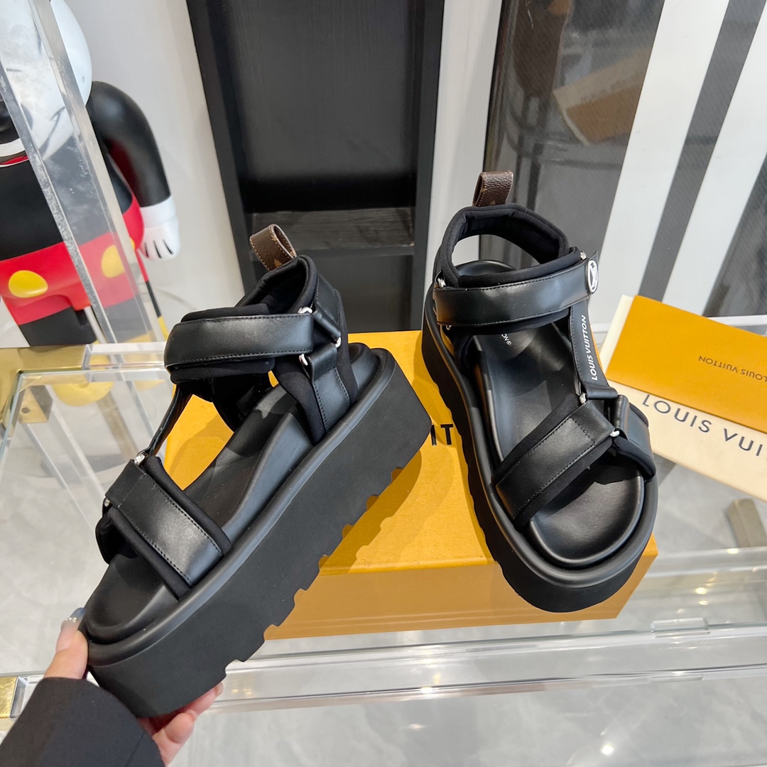 Louis Vuitton sandals high-end fashion all-match models