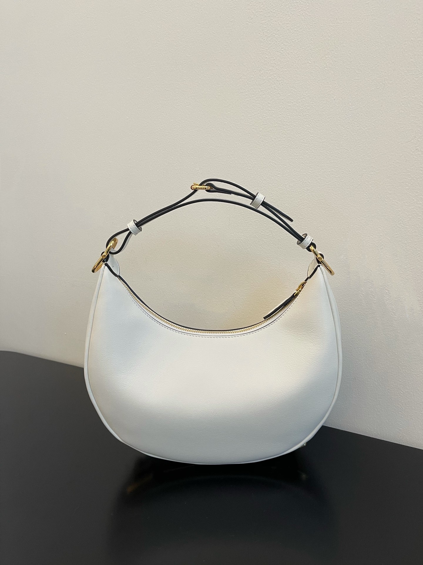 FENDI praphy underarm bag small white